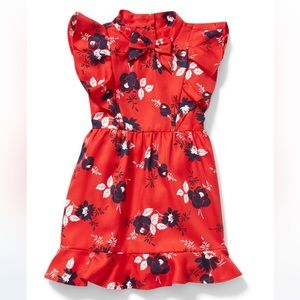 Janie and Jack Floral Chiffon Dress